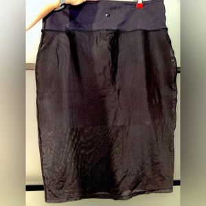 Lululemon mesh skirt